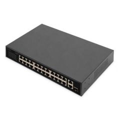 DIGITUS DN-95356 - Switch - 19 inches, IEEE 802.3 af/at - unmanag
