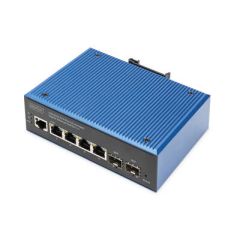 Digitus Industrial 4+2-Port L2 managed Gigabit Ethern | DN-651155