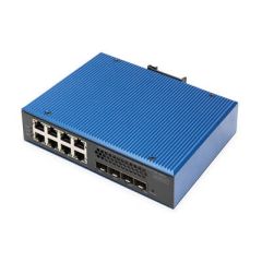 Digitus Industrial 8 + 4 10G Uplink Port L3 managed G | DN-651161