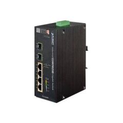 PLANET IGS-624HPT - Switch - 4 x 10/100/1000 (PoE+) + 2 x Gigabit