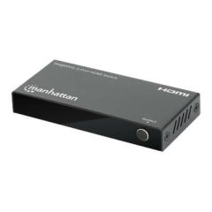 Manhattan HDMI Switch 2-Port, 8K@60Hz, Connects x2 HDMI  | 207942