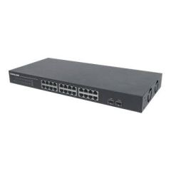 Intellinet 24-Port Gigabit Ethernet Switch with 2 SFP Po | 561044