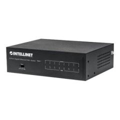 Intellinet 8-Port Gigabit Ethernet PoE+ Switch, IEEE 802 | 561204