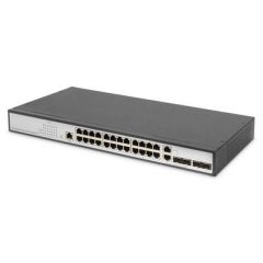 DIGITUS DN-80221-3 - Switch - Managed - 24 x 10/100/1000 + 2 x 10