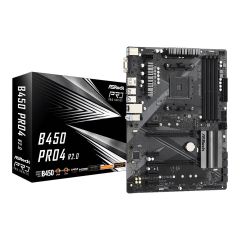 ASRock B450 Pro4 R2.0 - Motherboard - ATX - So | 90-MXBEE0-A0UAYZ