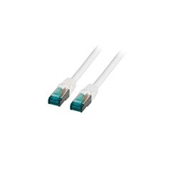 EFB-Elektronik - Patch cable - RJ-45 (M) to RJ-45 (M) - 2 m - 6 mm - SFTP - CAT 6a - IEEE 802.3af/IEEE 802.3at/IEEE 802.3bt - halogen-free, molded, snagless, silicone-free - white | MK6001.2W, image 