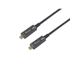 Equip USBC to C Active Optical Cable, 10m, 4K60Hz, 119462