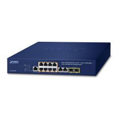 Planet 8Port GE GS42108P2C 802.3at POE+ Switch GS42108P2C