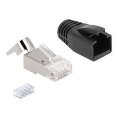 Delock - Network connector - RJ-45 (M) - S/FTP - CAT 6a/7 | 66903