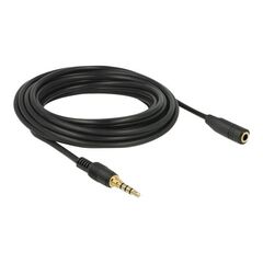 Delock - Audio extension cable - 4-pole mini jack male to | 85635