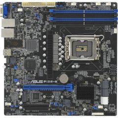 ASUS P13R-M is an Intel Xeon E-2400 LGA 1700 micro-ATX server motherboard