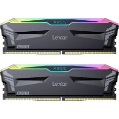 Lexar ARES RGB DDR5 kit 32 GB: 2 x 16 GB LD5EU016GR6400GDLA