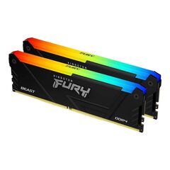 Kingston FURY Beast RGB - DDR4 - kit - 64 GB  | KF432C16BB2AK2/64