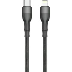 2GO 797307 1 m USB C Lightning Black Cable Digital 1 797307