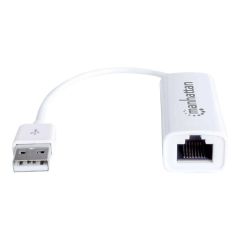 Manhattan USBA Fast Ethernet Adapter, 10100 Mbps 506731