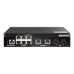 QNAP - Switch - half-width - Managed - 10 x 2. | QSW-M2106PR-2S2T