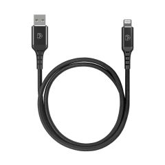 DEQSTER Nylon Charging Cable Lightning to USB-A 1m (Apple MFI certified)