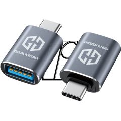 GrauGear USB 3.2 Gen2 Adapter TypeA to TypeC GADATC10G2