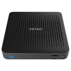 Zotac ZBOX-MI668-BE / 0.64L sized PC / Mini PC barebone / DDR5-SDRAM / 2 / 64 GB / SSD / PCI Express / 2 / Wi-Fi 6 (802.11ax) / 5.2 / Active / 40 W, image 