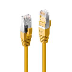 Lindy 1m Cat.6A SFTP LSZH Patch Cable Yellow 47862