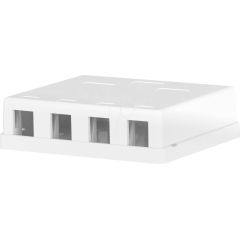 MCAB KEYSTONE BOX 4PORT SURFMOUNTED EC020400005