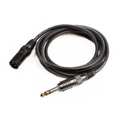 Monkey Banana 231173 - 6.35mm - Male - XLR - Male - 2 m - Black