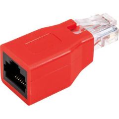 Schwaiger Adapter, Network, CAT 6 red CKR01531