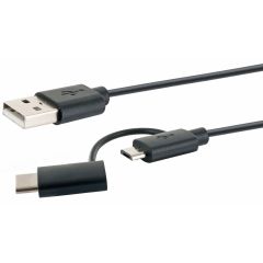 Schwaiger Professional USB cable USB (M) to MicroUSB CK3112533
