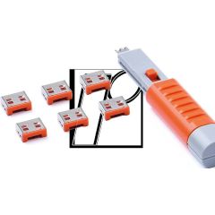 Smart Keeper BasicUSBA Port Blocker 6 Stk.+Key UL03PKOR