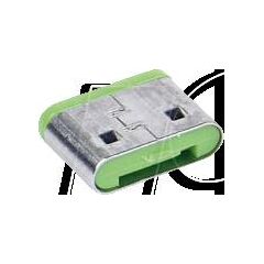 Smart Keeper MiniUSBC Port Blocker grün 10 Stk. CL04P1GN