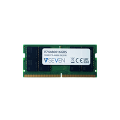 V7 16GB DDR5 PC5-44800 262Pin 5600Mhz SODIMM Unbuffered Single - 16 GB - DDR5 | V74480016GBS, image 