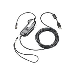 Poly - PTT (push-to-talk) headset adapter for heads | 8K712AA#AC3