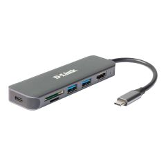 D-Link DUB-2327 - Docking station - USB-C / Thunderbolt 3 - HDMI