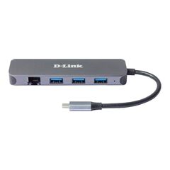 D-Link DUB-2334 - Docking station - USB-C - HDMI - 1GbE