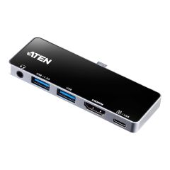 ATEN UH3238 Travel Dock - Docking station - USB-C 3.2 Gen 1 / Thu