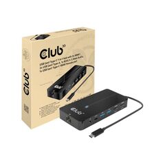 Club 3D CSV-1595 - Docking station - USB-C 3.2 Gen 1 - 2 x HDMI -
