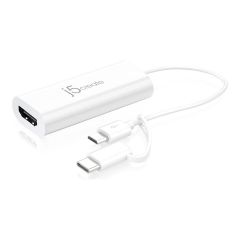 j5create JUA165C Adapter cable 24 pin USBC, 5 pin JUA165CN
