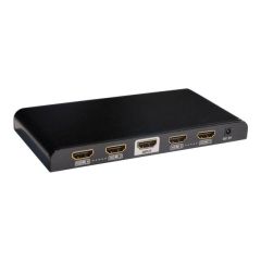 techly 1 x 4 HDMI Splitter 4K x 2K Videoaudio IDATAHDMI4K4