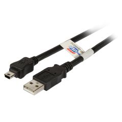 EFBElektronik Premium USB cable USB (M) to miniUSB K5251SW.3