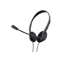 Trust Chat - Headset - on-ear - wired - 3.5 mm jack - bla | 24659