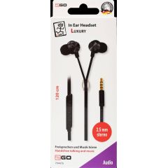 ACV InEar Stereo Headset Luxury anthrazit ZipperStyle 794476