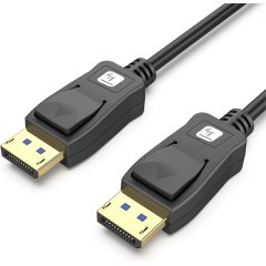 Techly DisplayPort, Male, Male, 3840 x 2160 pixels 1 m / 20-pole | ICOC-DSP-A21-010, image 