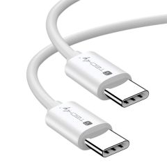 Techly USB4 Gen3 EPR USB-C™ M/M 40G 240W PD3.1 8K E-Mark Certified 1m Cable | ICOC-MU4-40G240W1, image 