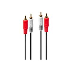 Lindy Premium - Video / audio cable - RCA x 2 (M) to RCA  | 35660