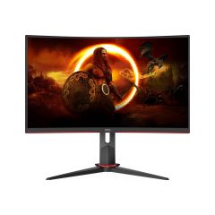 AOC Gaming CQ27G2S/BK - LED monitor - gaming - curved - 27" - 256