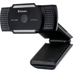 Verbatim AWC01 Webcam colour 2560 x 1440 1080p, 2K audio 49578