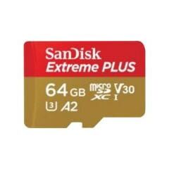 SanDisk Extreme PLUS - Flash memory card (mi | SDSQXBU-064G-GN6MA