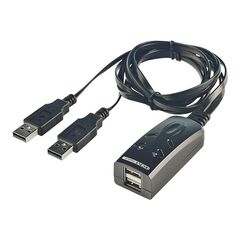 Lindy 2 Port USB KM Switch - Keyboard/mouse switch - 2 x  | 32165