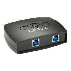 Lindy 2 Port USB 3.0 Switch - USB peripheral sharing swit | 43141