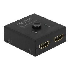 DeLock HDMI 2 - 1 bidirectional 4K 60 Hz compact - Retail | 64072